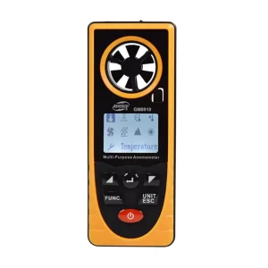 GM8910 Digital Anemometer Wind Speed Meter Humidity