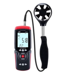 GT-8913 Handheld Split Anemometer for Meteorology and Wind Energy Measures Air Volume and Wind Speed