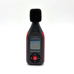 GT1355A Industrial Class 1 Sound Level Meter 30-130 DB(A/C) Range 1.5dB Accuracy 0.1dB Resolution ABS Material 1 Year Warranty