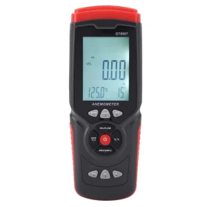 GT8907 QILU Digital USB Anemometer Multifunction Wind Speed Temperature Air Tester Thermometer