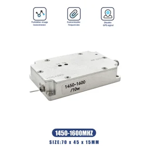 GaN Customizable Digital Source RF Amplifier 1450 1600MHz 10W