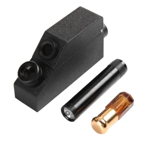 Gemological Gemelogy Refractometer RI Oil 1.30-1.81 RI Range 0.01 ND Scale Division with Built-in LED Light