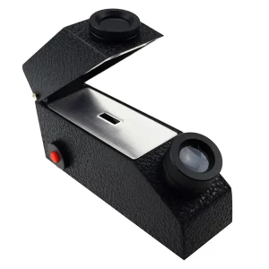 Gemology Gemological Gemstone Gem Refractometer with Built-in Light and Refractometer Index Oil 1.30-1.81 RI Range