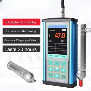 Gh720 Portable Ultrasonic Hardness Tester 0.5kw Power 0.5hrc Accuracy IP67 Protection Rapid Rockwell Testing Equipment