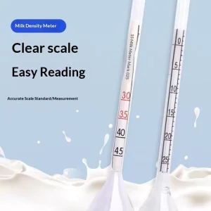 Goat Milk Soybean Milk Hydrometer Density Meter Concentration Meter Liquid High Accuracy Lactometer Dairy Product Content