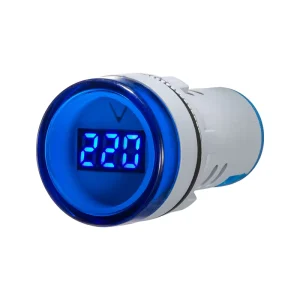 Good Suppliers Voltage Meter Monitor Digital Yellow Small LED Screen Voltmeter Volt Detector Signal Indicator Light Panel