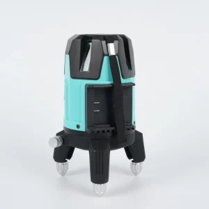 Grade 2 5 Line Self-Leveling High-Precision Outdoor Green Laser Level with Wall-and-Floor Use