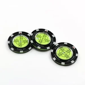 Green Bubble Level Golf Gift Mini Slope Reading Tool Golf Ball Marker Golf Accessories Supplier