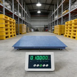 Green LED 1~3 Tons Industrial Floor Scale 500g Accuracy Anti-Slip OEM ODM kg Carbon Steel