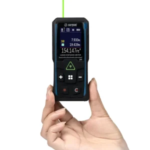 Green Laser Distance Meter 100m Long Range Multi Function Laser Measure with Color Screen