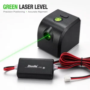 Green Laser Level with Magnetic Base Bubble Level External Controller for Industrial Positioning Renovation Alignment Tools