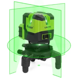Green Line and Dot Laser Level 8 Lines Self Leveling Four Vertical One 360 Horizontal Laser