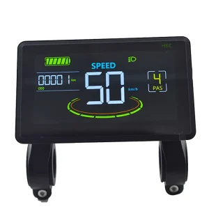 H6C Center Position LCD Display Electric Bicycle Computer E Bike Accessories for Road Bike Speed ISO CE RoHS Certified