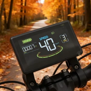 H6C Universal Waterproof LCD Speedometer Odometer 36V 48V CE Certified for Bike Mit 52Volt Motorcycle Road Bike Speedometer
