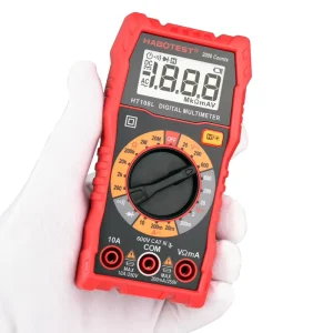 HABOTEST HT108 HT108L HT108L+ 20mA 200mV Commercial Electric Digital Multimeter with 2×1.5V Power