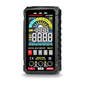 HABOTEST HT126B 6000 Counts VA Digital Display Frequency 60mF Capacitance Electrical Tester DMM Smart Multimeter Industrial Use