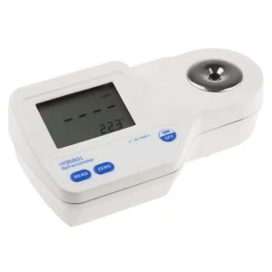 HANNA HI96801 Refractometer for Brix (Sucrose) Analysis High-Precision Computerized Refractometer for the Food Industry 0-85% Brix