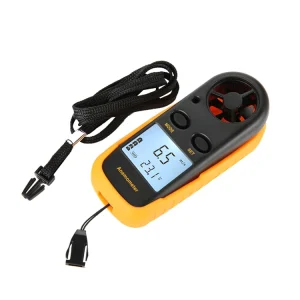 HD816 Digital Anemometer Wind Speed Gauge Thermometer GM816