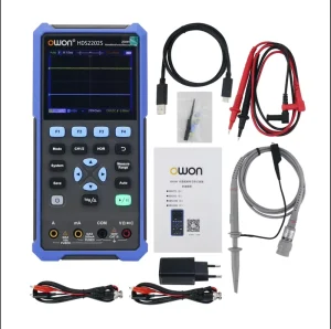 HDS2202S HDS202 Dual Channel Oscilloscope 100MHz Digital Oscilloscope Auto Repair Multimeter