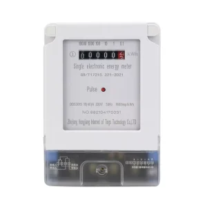 HJ 10/40A 220V Durable Single phase Wall mounted Meter Counter Basic Power Monitoring Energy Meter Data Recorder