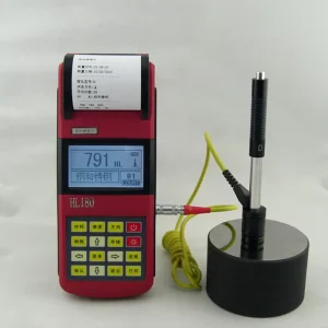 HL180 Digital Portable Hardness Tester for Metal Steel Alloy Rockwell HRC HRA HRB with LCD Display 1 Year Warranty