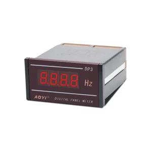HN DP3 3 Digital Panel Meter AC DC Voltage Current Meter LED Display Electrical Measuring Instrument