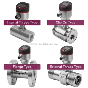 HNF20 A Smart Turbine Flow Sensor RS485 4-20mA Output IP67 for Water & Fuel Flow Measurement