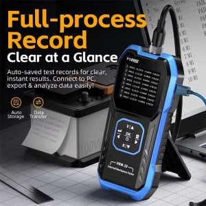 HRM-10 High Precision Lithium Battery Internal Resistance Instrument TFT HD Color Display Data Storage Resistance Meter