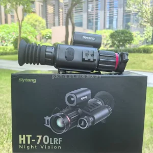 HT 70 LRF Ballistic Night Vision Scope 8x 2K Waterproof Hunting Equipment 11mm Mount Base Tactical