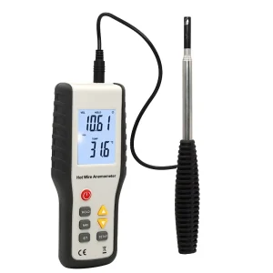HT-9829 High-precision Thermal Anemometer Handheld Anemometer Wind Temperature and Air Volume Measuring Instrument HT9829