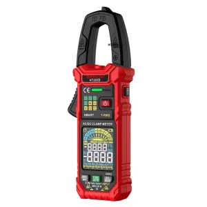 HT203D Clamp Meter Electrician High Precision True RMS Multifunction Digital Multimeter 600V 600A Resistance Measurement