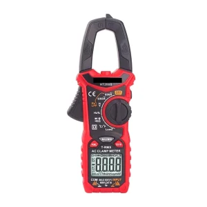 HT206A 6000 Counts Auto ranging Digital Clamp Multimeter with 26mm Jaw 100A 600V AC DC Voltage Measurement
