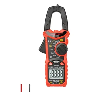 HT206D 600V/600A Auto Range True RMS Digital Multi-Parameter Clamp Meter with Class 0.5 Accuracy Low Battery Indicator