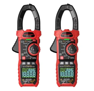 HT208D Digital Clamp Meter 1000A 1000V Multimeter AC DC True RMS Amperimetrica Capacitance Digital Clamp Tester