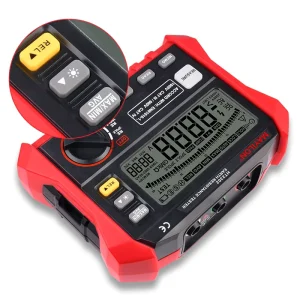 HT2302 Earth Resistance Tester Low Battery Indication 1000V Electrical Earth Resistance Meter