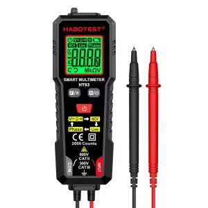 HT93 2000 Counts Non Contact Voltage Phase Sequence Detection True RMS AC DC Voltage Small Smart Digital Multimeter