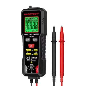 HT93 Digital Multimeter Fully Automatic Intelligent High-Precision Burn-Proof Mini Portable Universal Meter CAT III