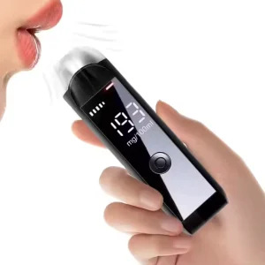 HTM HM1000 Professional High-Precision Alcohol Tester Home Use Personal Portable Blow-Off Type Lithium Battery Detecting
