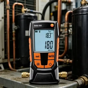 HVAC Refrigeration Use 552i Digital Vacuum Gauge High Accuracy Absolute & Negative Pressure Testing Tool