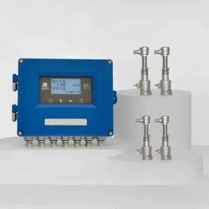 HVZR Dual Channel Plug in Stainless Steel Ultrasonic Insertion Flow Meter High Accuracy Liquid Water Sewage