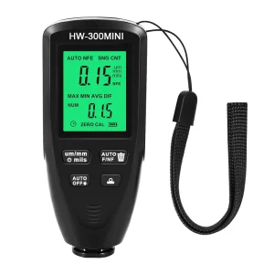HW300 MINI Portable LCD Electronic Gauge Tools Car Paint Film Thickness Tester Paint Tools Coating Thickness Gauge