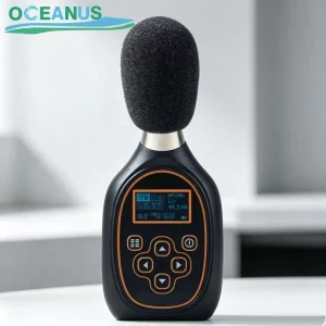 HY 106 Handheld Sound Level Meter Datalogging Function 30-130dB Digital Noise Meter IP65 Protection 2dB Accuracy SD Card