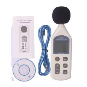 HY1361 Digital Sound Level Meter 1.5 DB Accuracy IP55 Protection CE Certified 5 Digit Display 1 Year Warranty 31.5Hz 8.5kHz