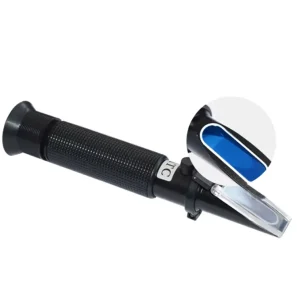 Hand Held HT511 Automatic Digital Refractometer 0~80% Alcohol Content Tester for Spirits Distilled Ethanol and Water