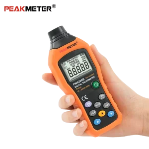 Hand Held Max Speed Rotation Tester Non Contact Digital Tachometer