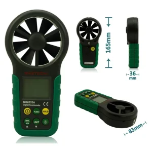 Handheld Anemometer Wind Speed Meter Digital Anemometer