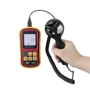 Handheld Digital Anemometer Model GM8902 with 0.1 m/s Starting Wind Speed 0.1 Resolution for Air Volume Temperature Measurement