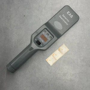 Handheld EAS Anti-theft Demagnetizer with 8.2 MHz/58 kHz Frequency Detection for Security Checks in Shopping Malls