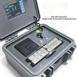 Handheld Kinematic Viscosity Tester Touchscreen Solvent Free Cleaning 8-Hour Battery Life On-Site Oil Analysis IP65 ASTM OEM