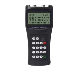 Handheld Portable Ultrasonic Flow Meter with Clamp on Sensors Ultrasonic Water Flow Meter